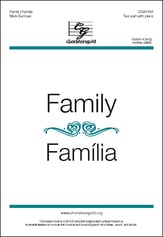 Family Two-Part choral sheet music cover